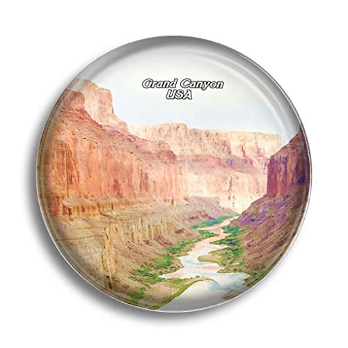 Imán para nevera, Estados Unidos, Gran Cañón, Parque Nacional, 1, imanes de cristal para nevera, recuerdos, bonito imán de cristal, decoración para pizarra blanca, oficina, hogar, regalo
