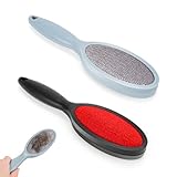 Yooyan 2 cepillos para pelusas, cepillo para ropa, cepillo para pelusas, pelo de animales, cepillo de terciopelo de doble cara, cepillo de viaje, quitapelusas para ropa, muebles tapizados, fundas de