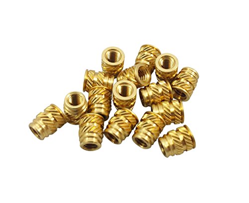 Inserts filetés M4 initeq lot de 100 pièces thermocollants pour impression 3D durable
