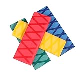 Toyvian Fundas Termoencogibles Antideslizantes para Mango de Cuchillo 13 CM Protectores de Mango de Cocina Rojo Amarillo Azul y Verde 4 Unidades para Uso y Mejora de Agarre Cocina