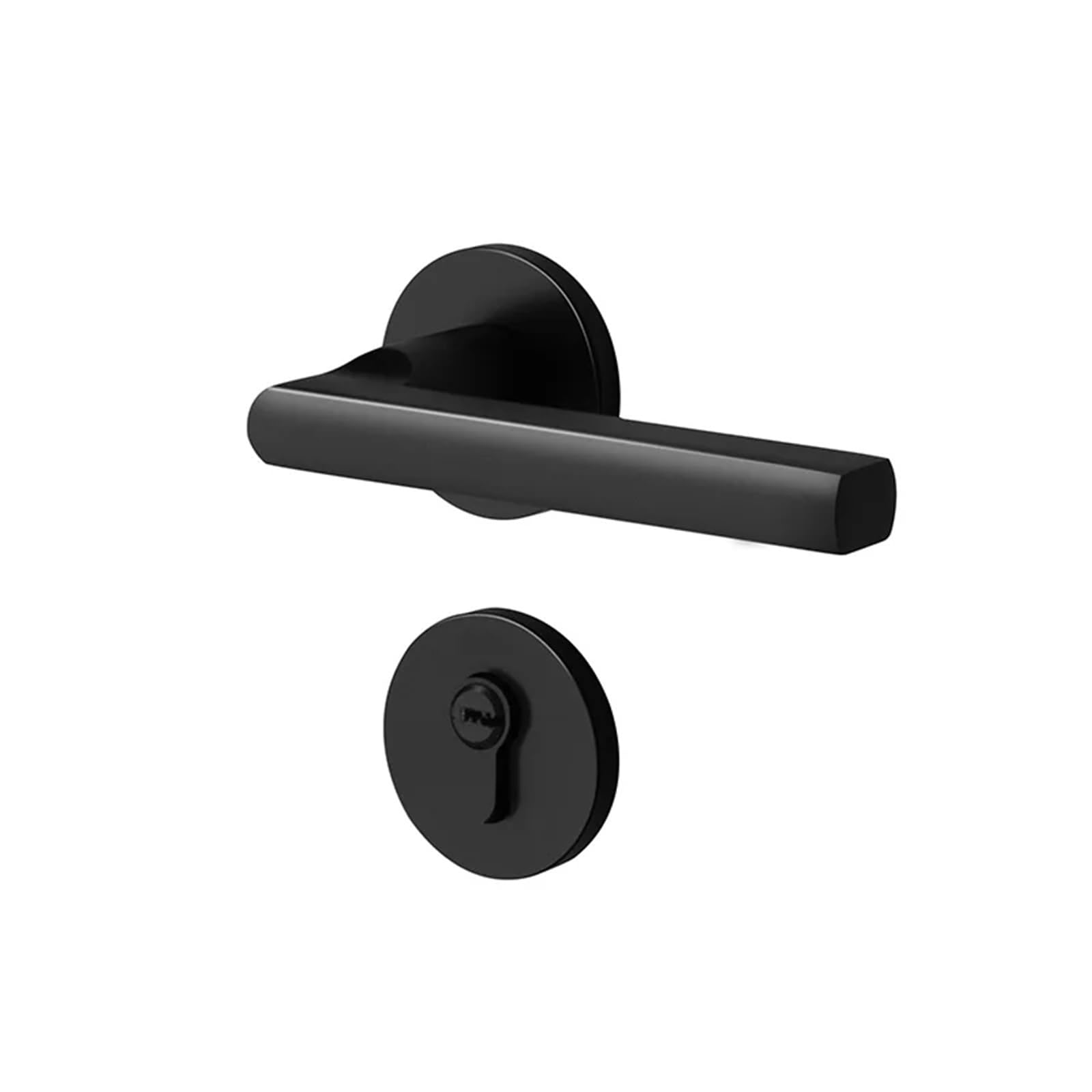 Pswbkvdblp H Type Door Handle Indoor Bedroom Lock Magnetic Split Set Solid Wood Door 1Pcs