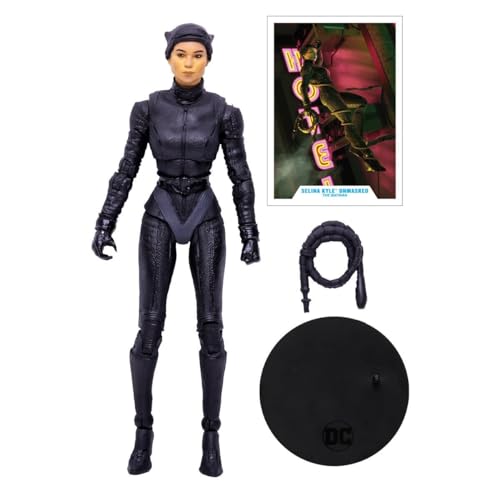 Image of McFarlane Multiverse Catwoman Unmasked Batman Movie 7 inch Action Figure with Accessories