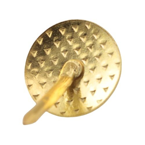 Image of 60pcs Plasterboard Flower Piece Nails Gold 20LB One-Step Hanger Quick & Easy Photo Frame Nails Hardware Hanging Clasps Nail Hooks