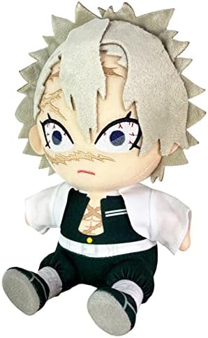 Great Eastern Entertainment Demon Slayer - Sanemi Shinazugawa Sitting Plush 7" H image 5