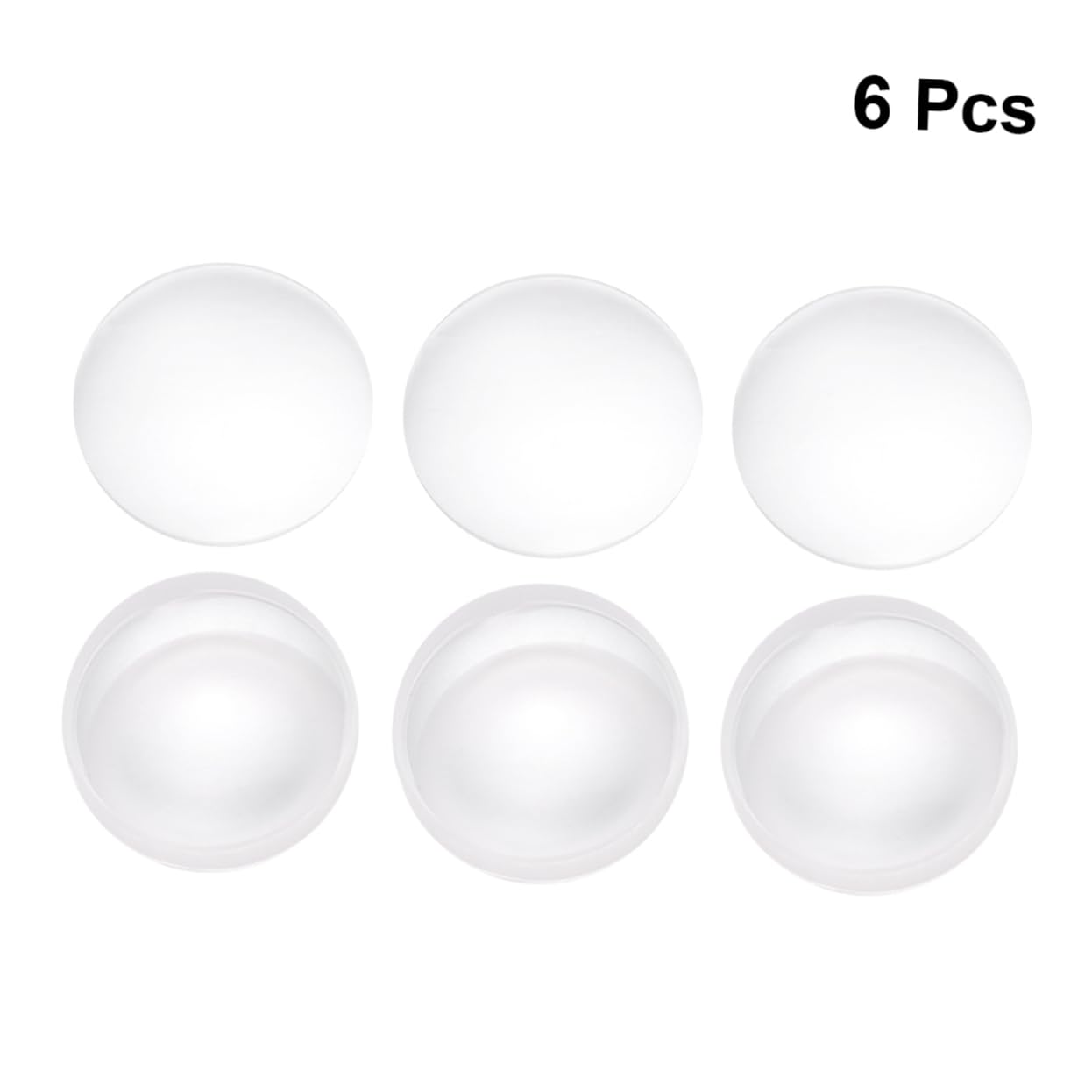 Gatuida 12pièces Lentilles Optiques Convexes Verre De Diamètre Pour Applications Laboratoires Et Éducatives Focalisation Précise Et Facilité Utilisation