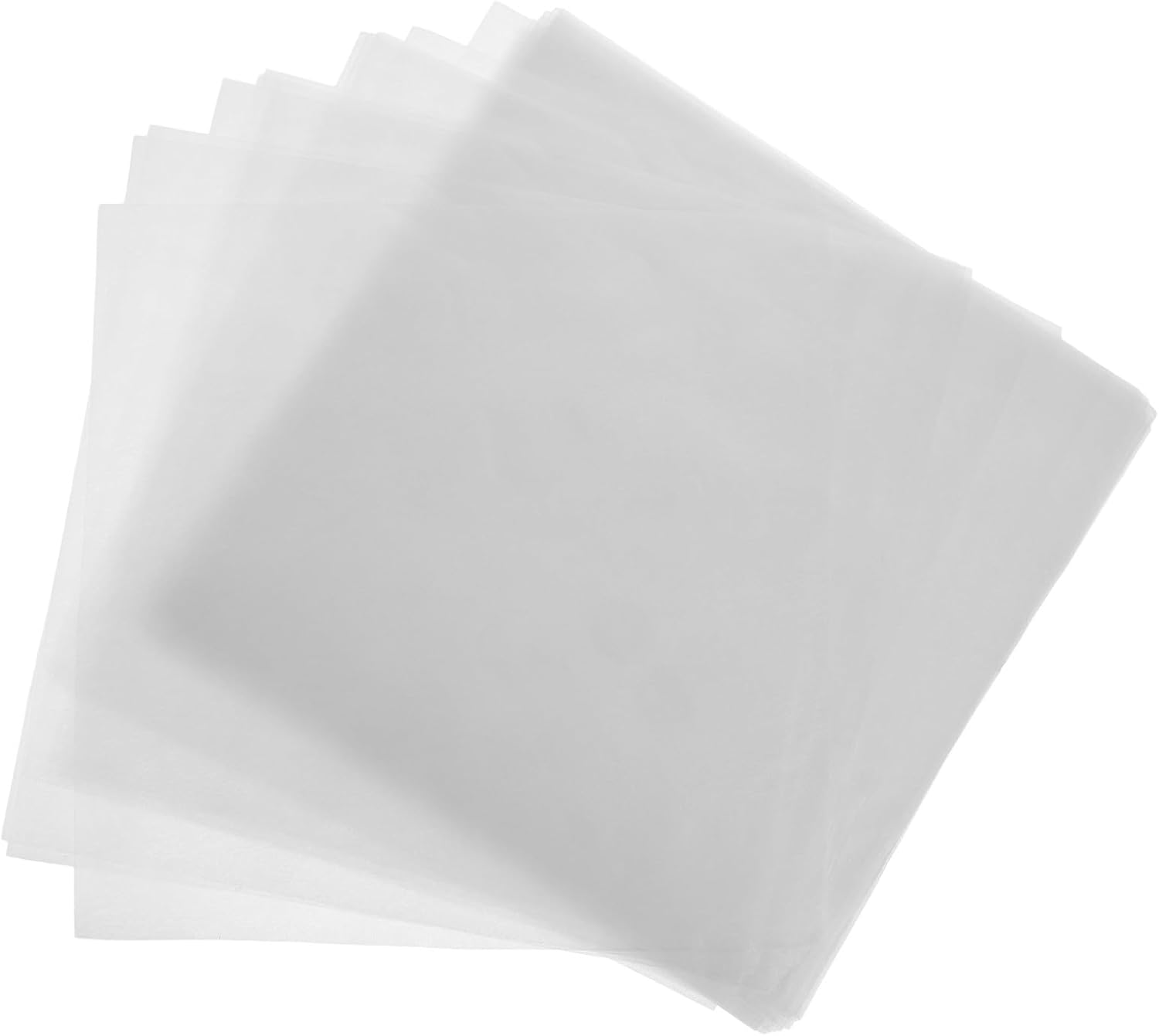 LABRIMP 50 Sheets White Fiber Waterproof Packing Tissue Paper for Flower Wrapping, Versatile and Convenient Single Bunch Flower Paper with Unique Artisanal Charm for DIY Floral Bouquet