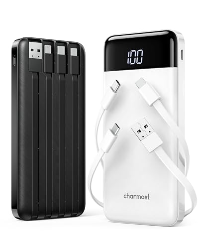 charmast 2 Pack 10000mAh Portable Charger, Power Bank with...