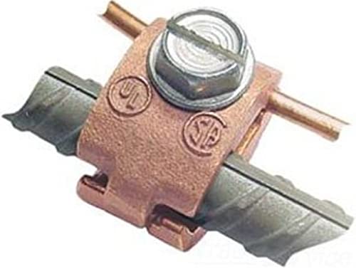 Greaves J30-DB Bronze Rebar Ground Clamp #4 Rebar 8 AWG Solid - 4 AWG Stranded Jones Bond™