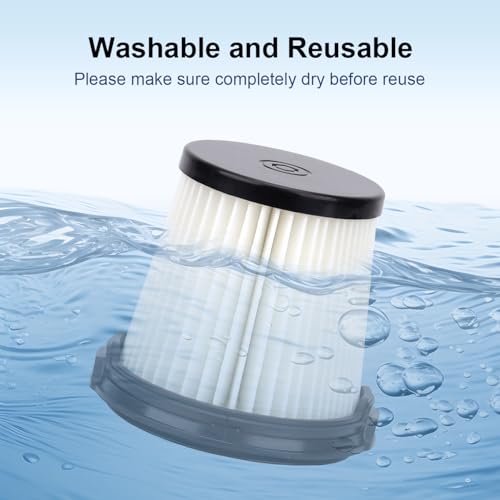 Image of IW3511 BU3521 Filters Replacement Part For Shark IW3511 IW1111 IW1120 Detect Pro Lightweight Cordless Stick Vacuum Cleaner and Shark BU3523 Clean Empty Auto-Empty System Portable Handheld Vacuum,8Pcs