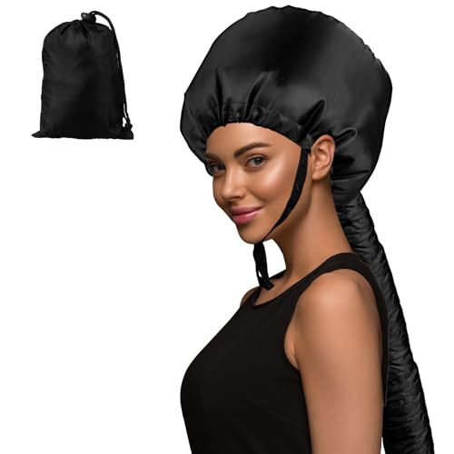 Bonnet Hair Dryer Attachment with Adjustable Headband-Deep Conditioning Mask Cap