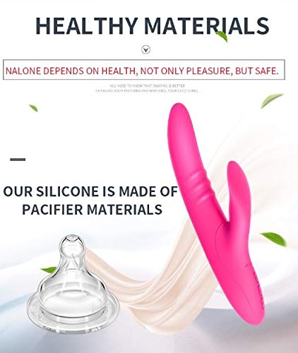 Vibromasseur Rabbit Nalone Peri rechargeable point G et clitoris en silicone - 4