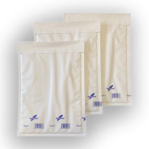 Featherpost Padded Bubble Envelope Mailer White Internal Dimension 230mm x 340mm (Size F/3, 20)