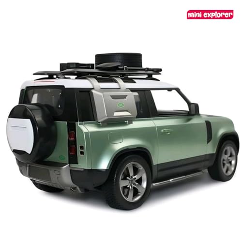 Image of MiniExplorer SUV Defender Remote Control RC Car with Real Smoke | High Speed Racing Toy with LED Lights | Rechargeable Battery | Fully Functional RC Vehicle for Kids Boys & Girls