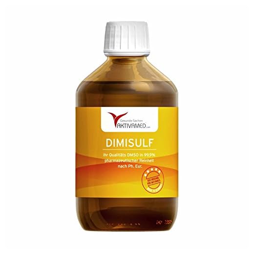 AKTIVAMED® DMSO 250 ml! Bara för en kort tid!! DMSO 250 ml Ph. Eur. Påfyllningsflaska ditt varumärke DMSO DIMISULF i brunt glas – tillverkad i Tyskland