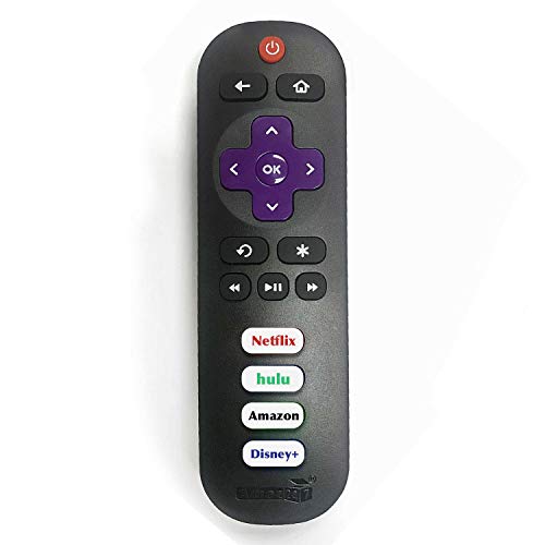 Amaz247 TCL/Roku TV Replacement Remote RC280 w/Volume Control Button