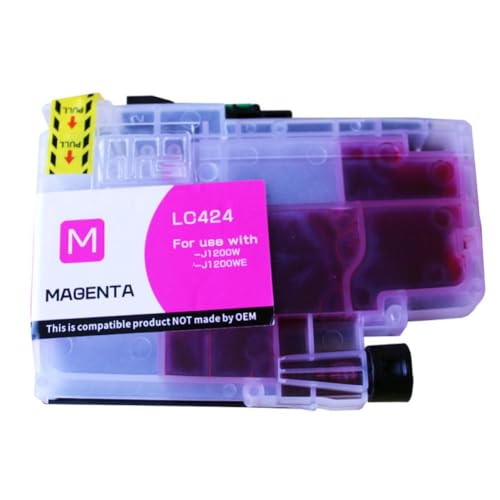 Cartouche LC424 magenta pour Brother DCP-J1200W et J1200WE COAAP