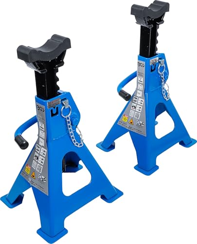 BGS 3015 | Unterstellböcke | Traglast 3000 kg/Paar | Hub 276-420 mm | 1 Paar | verstellbar | inkl. Gummiauflage