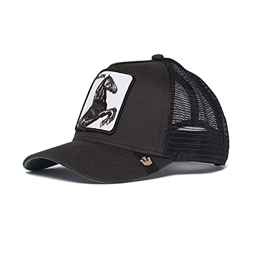 Goorin Bros. Baseballkeps för män, Svart häst, En Storlek