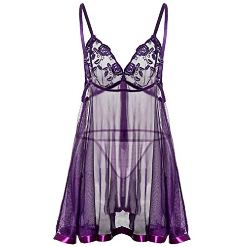 Sous-vêtements sexy dentelle raffinée avec détails évider uniques
