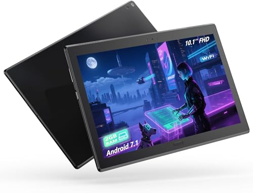 Lenovo Tab 4 Tablet, 10.1 Pollici FHD(1920 x 1200) Touch Display IPS Tablet, 2 GB RAM, 16 GB di archiviazione, WiFi, doppia fotocamera, compatibile con Micro SD, Android 7.1 (ricondizionato)