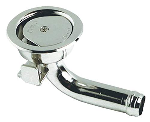 Event carburant inox de qualité marine AISI 316 tête rase 50mm