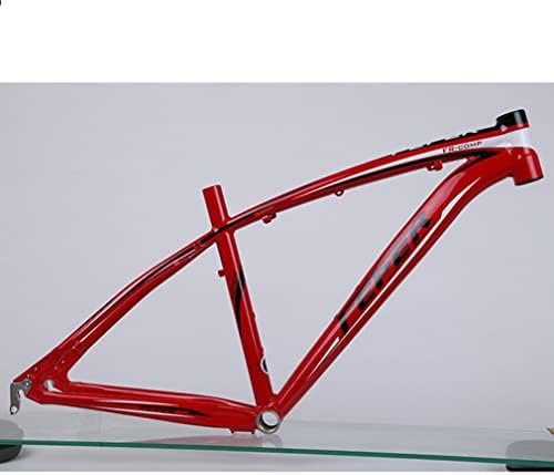 YOJOLO MTB Frame 26er Mountain Bike Frame 19'' 20'' Ultralight Aluminum Alloy Disc Brake Press-in Bottom Bracket Bicycle Frame Rear Axle 135mm for 26 Inch Wheel (Color : Red, Size : 26x19'')