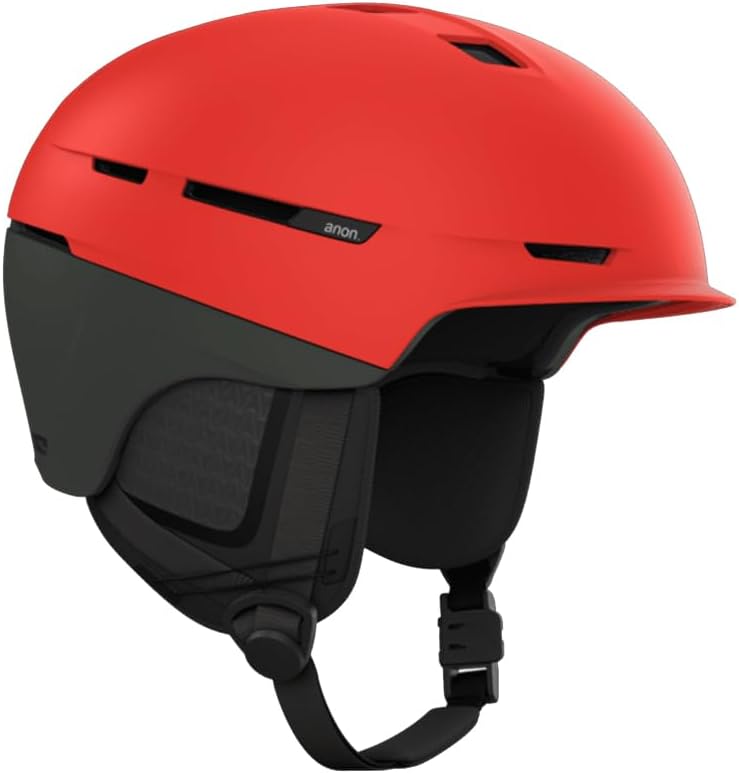 Anon Merak WaveCel Ski & Snowboard Helmet, Fiesta Red, Large
