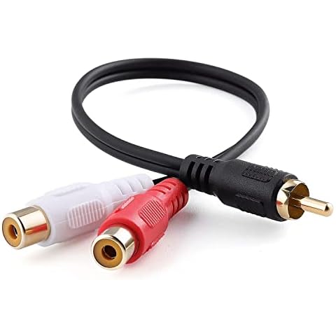 Cable divisor RCA macho a doble RCA hembra de CABLEPELADO Cover