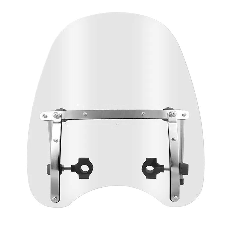 Pare-brise pour Shadow 1100 réduisant la fatigue du vent sur guidon 1"