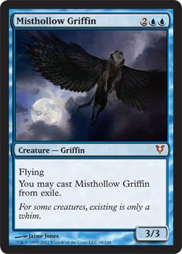 Magic The Gathering - Misthollow Griffin (68) - Avacyn Restored - Foil