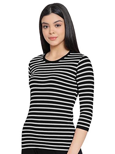 Image of Lyra Women's Cotton Regular Fit T-Shirt