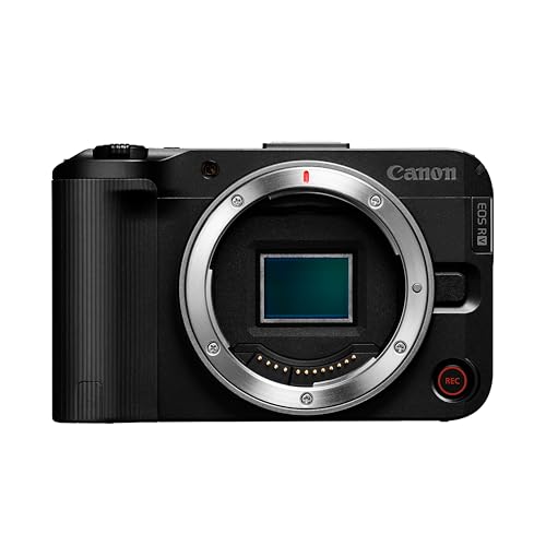 Image of Canon EOS R50 V Mirrorless Camera (Body Only) – APS-C Digital Camera, Flip Screen 4K Video, Interchangeable Lens Camera for Vlogging, Content Creation, Streaming, Filming, Podcasts, TikTok