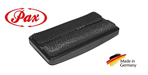 Pax Mini Pocket Bürste Tierhaarentferner – Praktische, selbstreinigende Reinigungsbürste für unterwegs, kompakt und handlich, ideal für die Handtasche, Handschuhfach und Reisegepäck (schwarz)