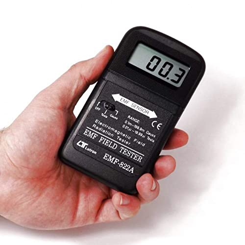 Medidor digital de campo electromagnético EMF-822A miniatura 3