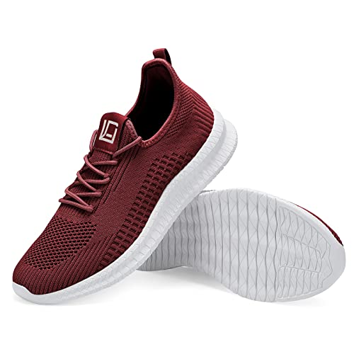 Image of Men's Running Shoes Ultra Lightweight Breathable Comfortable Walking Shoes Casual Fashion Sneakers Mesh Workout Shoes