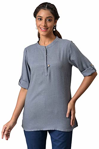 Image of Aurelia Women's Viscose Regular Fit Regular Kurta