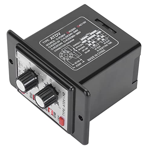 Relais de minuterie commande bouton haute précision Domary AC110V 220V - 8