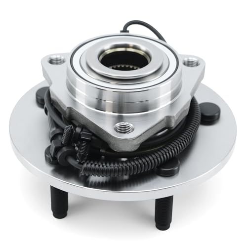 Image of Front Wheel Bearing and Hub Assembly for 2012-2018 Ram 1500, 2019-2022 Ram 1500 Classic, 2012 2013 2014 2015 2016 2017 2018 2019 2020 2021 2022 Wheel Bearing Front Wheel Hub 5Lugs w /ABS 515151