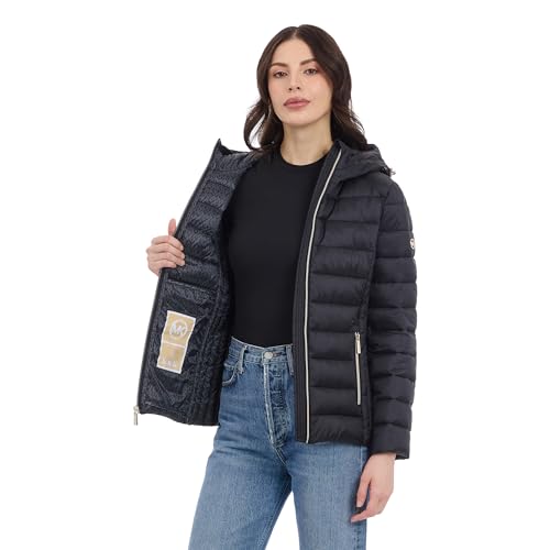 Michael Kors Women's Hooded Packable Puffer Jacket4