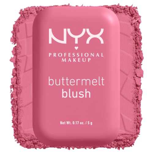 NYX Professional Makeup Buttermelt Powder Blush, Blendable: For The Butta