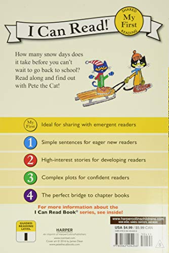 Harpercollins YES24232641 Pete The Cat: Snow Daze: A Winter And Holiday Book thumb #1