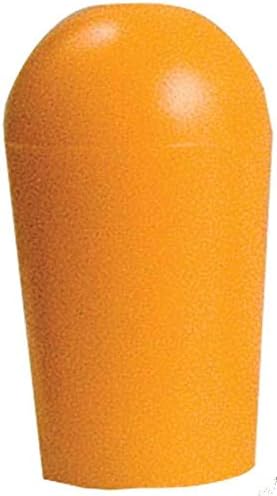 Switchcraft Switch Tip works with Gibson Pickup Selectors, Amber (1 Pack)