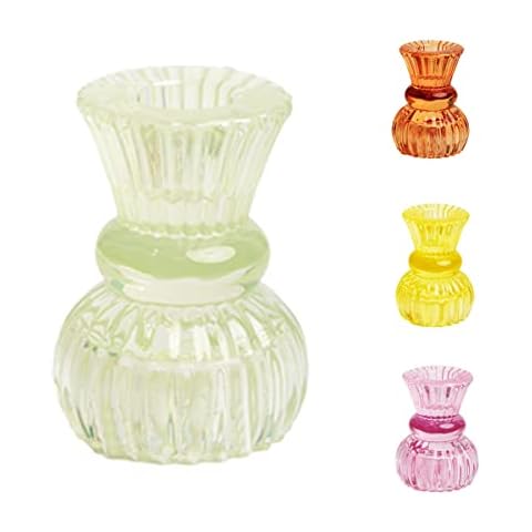 Talking Tables Light Green Glass Candle Holder Cover