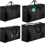 VIOPY 107L Cajas Para Mudanza, 4PCS Bolsas De Almacenamiento Grandes