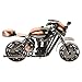 Diecast Motocykl Model Vintage Statue: Metal Motocykl Rzeźba 3D Rysunek Zabawki Dekoracyjne Dla Dzieci Regały Salon Home Office Decor