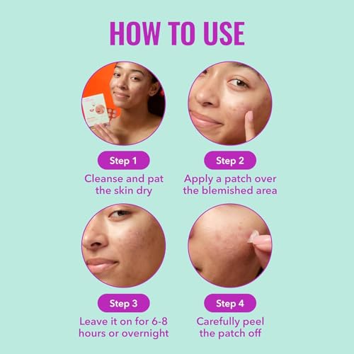 Image of Good Molecules Pimple Patches for Face, 100 Pack - Ultra-Thin Hydrocolloid Patches, Invisible Under Makeup, Conceals Blemishes, Blackheads & Zits, Suitable for Acne-Prone Skin