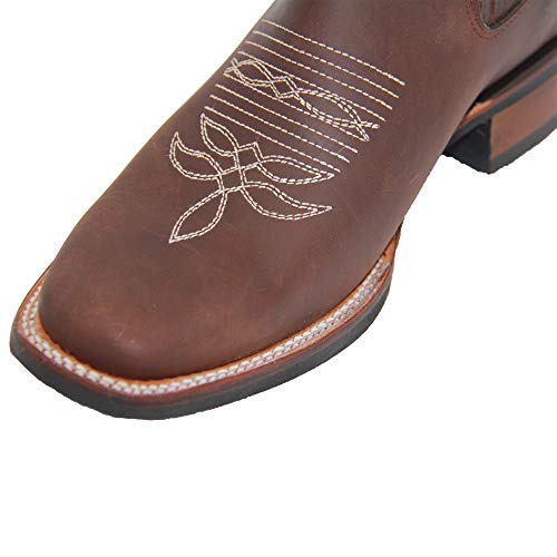 The Western Shops Men’s Short Ankle Western Rodeo Cowboy Boots3