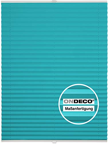 Estor plisado a medida para ventana, montaje interior, protección solar, estor opaco, ventana de techo