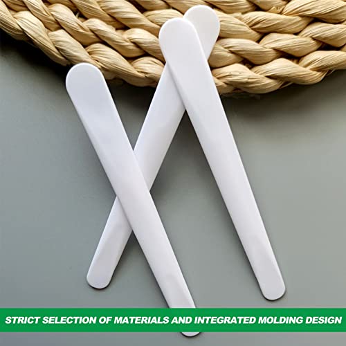 Kosmetikspatel, 12 Stück Spatel Kosmetik Cremespatel Klein Plastik Creme Spatel Kosmetik Maske Löffel Mini Make Up Spachtel