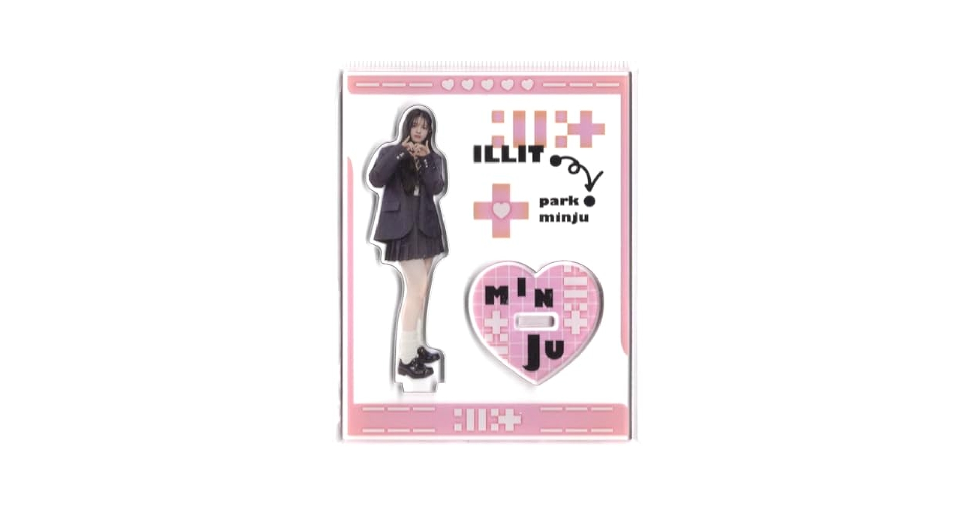 韓国限定 ILLIT Weverse Shop アクリルスタンド ミンジュ Amazon.co.jp: 韓国 K-POP ☆ILLIT アイリット MINJU ミンジュ